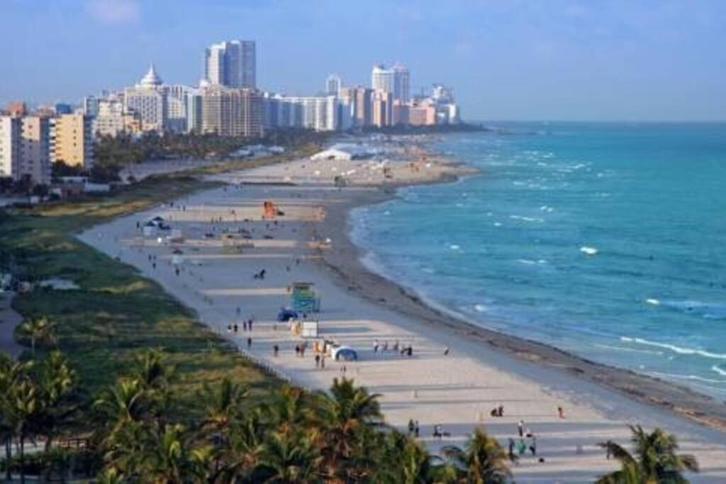 Apartment Right On The Beach! Miami Beach Luaran gambar